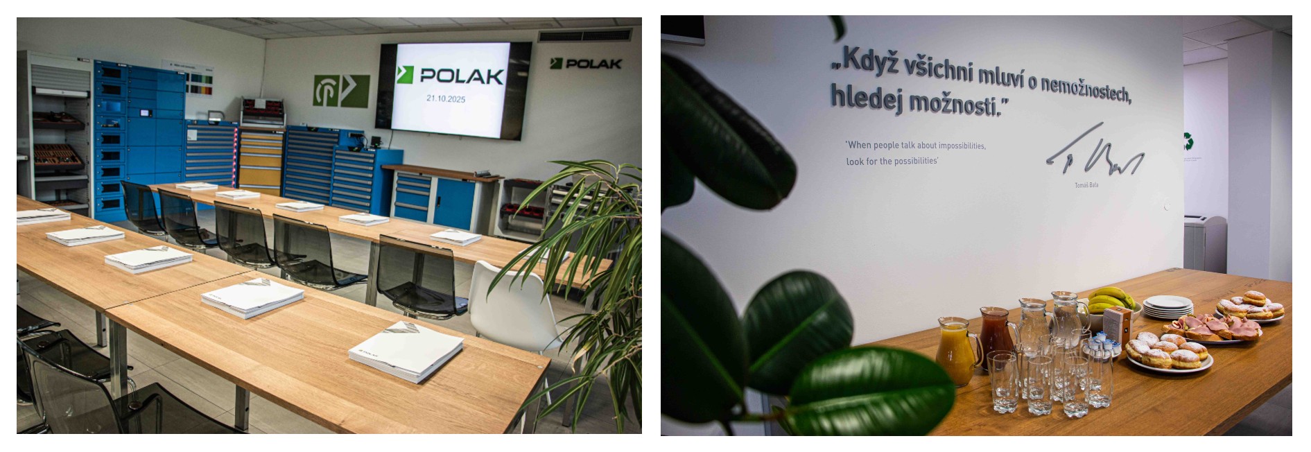 Showroom dílenského nábytku POLAK CZ