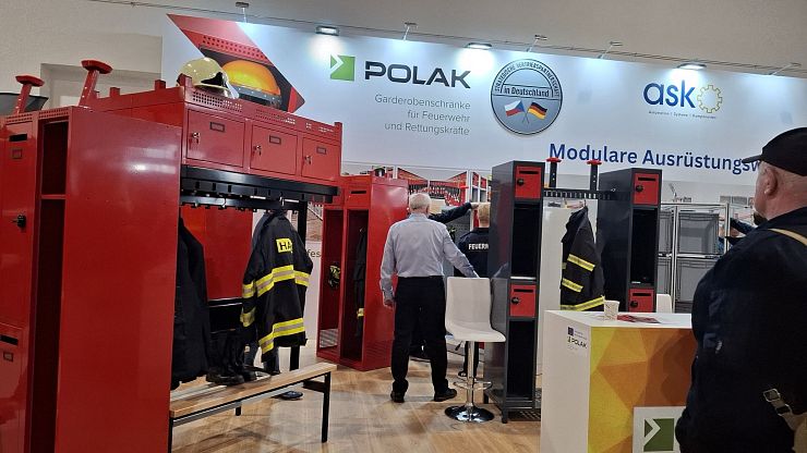 Veletrh Florian 2025 – kvalitní šatní skříně pro hasiče z české výroby