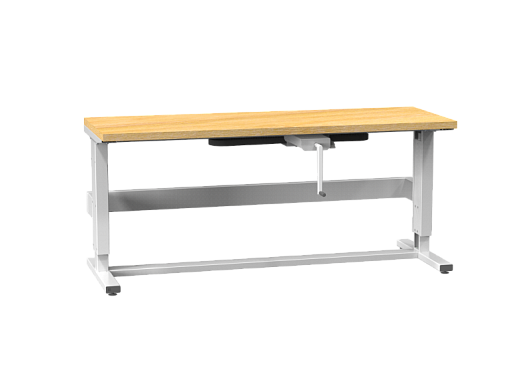 ERGO workbench adjustable with a crank 20ERGO8